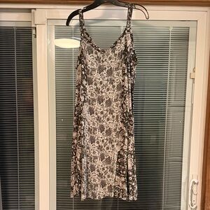 torrid olive and cream Floral Dress